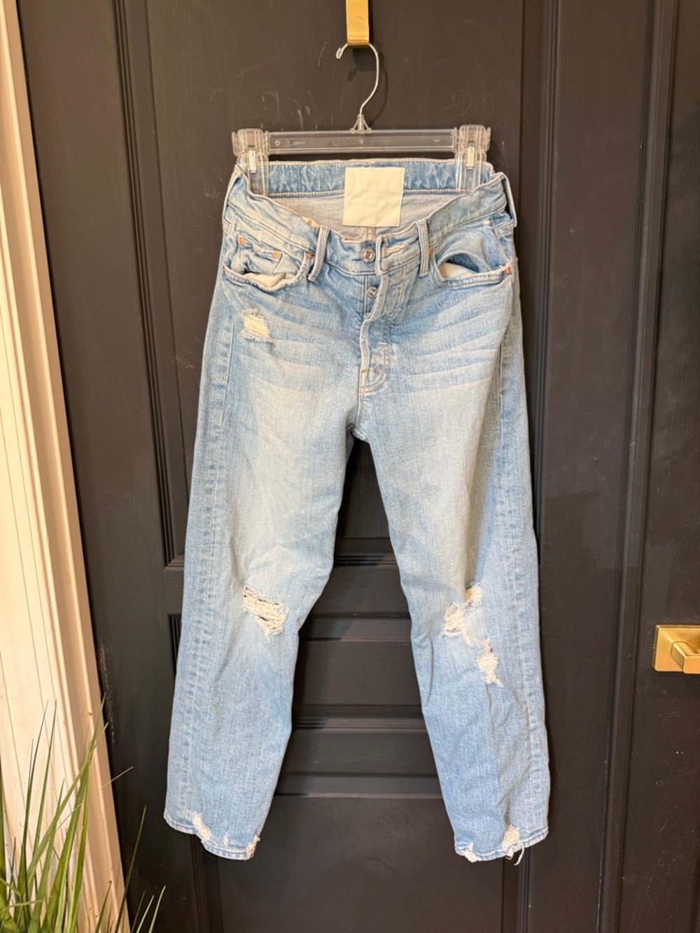 MOTHER Light Blue Denim Jeans